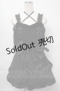 Jamie エーエヌケー / ファーデザインワンピース  黒 S-25-09-23-041-LO-TO-AS-ZS