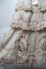 画像3: PINK HOUSE / Berry Rose刺繍入りパッチワークスカート  ピンク S-25-09-23-042-LO-SK-AS-ZS (3)