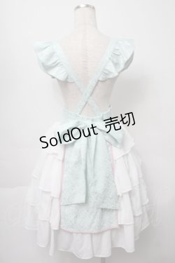 画像2: axes femme kawaii / 牡丹刺繍チャイナスカート M ミント S-25-09-23-044-AX-SK-AS-ZS