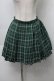 画像1: NieR Clothing / チェックスカート  グリーン S-25-09-23-047-PU-SK-HR-ZS (1)