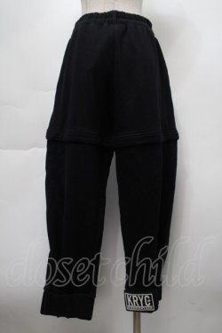 画像2: KRY CLOTHING / スウェットパンツ  黒 S-25-09-23-053-EL-PA-AS-ZS