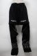 画像4: KRY CLOTHING / スウェットパンツ  黒 S-25-09-23-053-EL-PA-AS-ZS (4)