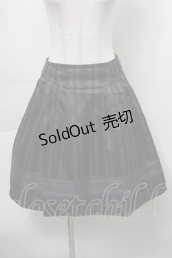 画像1: Jane Marple / レジメンスカート  グレーｘ黒 S-25-09-23-054-JM-SK-AS-ZS