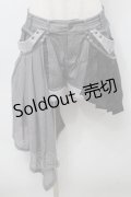 Ozz Croce / プリーツフラップ付きショートパンツ  グレー S-25-09-23-055-OO-PA-AS-ZS