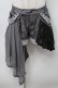 画像1: Ozz Croce / プリーツフラップ付きショートパンツ  グレー S-25-09-23-055-OO-PA-AS-ZS (1)