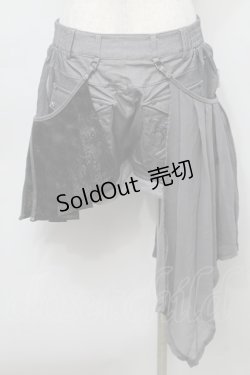 画像2: Ozz Croce / プリーツフラップ付きショートパンツ  グレー S-25-09-23-055-OO-PA-AS-ZS