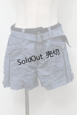 画像1: Ozz Croce / 刺繍入りショートパンツ  ブルー S-25-09-23-056-OO-PA-AS-ZS