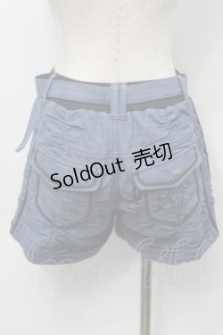 画像2: Ozz Croce / 刺繍入りショートパンツ  ブルー S-25-09-23-056-OO-PA-AS-ZS