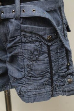 画像3: Ozz Croce / 刺繍入りショートパンツ  ブルー S-25-09-23-056-OO-PA-AS-ZS