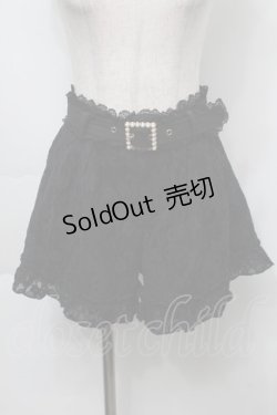 画像1: Rojita / レースショートパンツ  黒 S-25-09-23-057-LO-PA-AS-ZS
