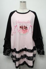 Ank Rouge / ケーキラグランロンTe  黒ｘピンク S-25-09-23-060-CA-TS-HR-ZT064