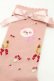 画像3: PINK HOUSE / PINK HOUSE × misako aoki/Animal Happy Jam柄ソックス  ピンク S-25-09-23-1032-LO-ZA-HR-ZS (3)