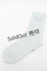 PINK HOUSE / ドットリボン柄ソックス  ミント S-25-09-23-1039-LO-ZA-HR-ZS