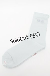 PINK HOUSE / ドットリボン柄ソックス  ミント S-25-09-23-1039-LO-ZA-HR-ZS