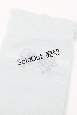 画像3: PINK HOUSE / ドットリボン柄ソックス  ミント S-25-09-23-1039-LO-ZA-HR-ZS