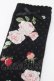 画像3: PINK HOUSE / Berry Rose柄ソックス  黒 S-25-09-23-1041-LO-ZA-HR-ZS (3)