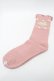 画像1: PINK HOUSE / ティーカップモチーフソックス  ピンク S-25-09-23-1050-LO-ZA-HR-ZS (1)