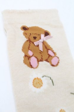 画像4: PINK HOUSE / 雛菊ロンドソックス  アイボリー S-25-09-23-1054-LO-ZA-HR-ZS