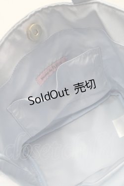 画像4: 【SALE】Maison de FLEUR / レモン刺繍トートバッグ  サックス S-25-09-23-1057-LO-BG-AS-ZT501