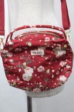 画像2: 【SALE】PINK HOUSE / Berry Roseプリントの3WAYミニバッグ  赤 S-25-09-23-1059-LO-BG-HR-ZT501 (2)