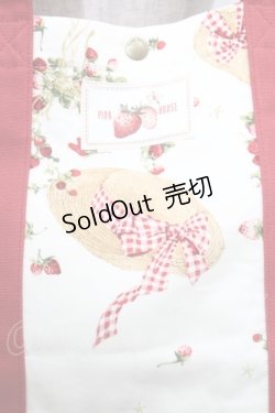 画像4: PINK HOUSE / Straw-berry Hatプリントバッグ  アイボリー S-25-09-23-1060-LO-BG-HR-ZS