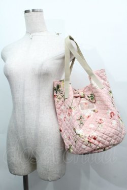 画像2: PINK HOUSE / Berry Roseプリントバッグ  ピンク S-25-09-23-1062-LO-BG-HR-ZS