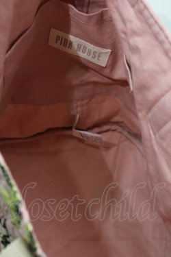 画像6: PINK HOUSE / Berry Roseプリントバッグ  ピンク S-25-09-23-1062-LO-BG-HR-ZS