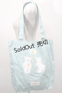 画像1: PINK HOUSE / スマイリーマーガレットプリントバッグ  ミント S-25-09-23-1063-LO-JA-HR-ZS