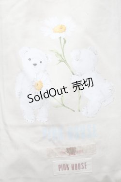 画像3: PINK HOUSE / スマイリーマーガレットプリントバッグ  白 S-25-09-23-1064-LO-JA-HR-ZS