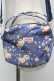 画像2: PINK HOUSE / Berry Roseプリントの3WAYミニバッグ  ブルー S-25-09-23-1065-LO-BG-HR-ZS (2)