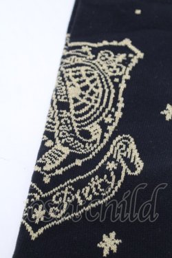 画像3: Angelic Pretty / Astro Academyオーバーニー  黒 S-25-09-23-1001-AP-ZA-HR-ZS