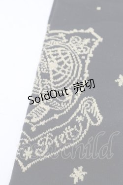 画像3: Angelic Pretty / Astro Academyオーバーニー  黒 S-25-09-23-1001-AP-ZA-HR-ZS