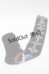 Angelic Pretty / TOY HARMONYオーバーニー  黒 S-25-09-23-1002-AP-ZA-HR-ZS