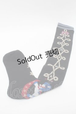 画像1: Angelic Pretty / TOY HARMONYオーバーニー  黒 S-25-09-23-1002-AP-ZA-HR-ZS