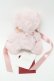 画像2: PINK HOUSE / くまぬいぐるみコサージュ  イチゴミルク S-25-09-23-1015-LO-ZA-HR-ZS (2)
