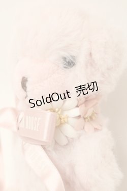 画像3: PINK HOUSE / くまぬいぐるみコサージュ  イチゴミルク S-25-09-23-1015-LO-ZA-HR-ZS