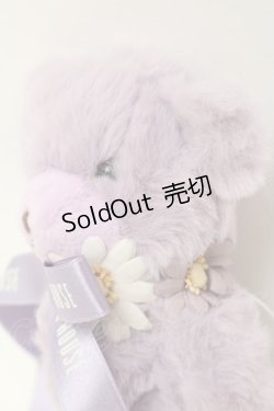 画像3: PINK HOUSE / くまぬいぐるみコサージュ  ラベンダー S-25-09-23-1016-LO-ZA-HR-ZS