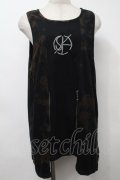 Desoro Works / Waist zipタンクトップ  黒 S-25-09-23-025-PU-BL-AS-ZS
