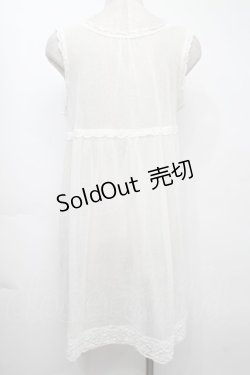 画像2: Jane Marple / ドットチュールチュニック  オフ S-25-09-23-003-JM-OP-AS-ZS