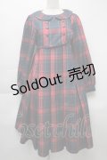 FLC / 皆方由衣コラボ MINA*タータンチェックワンピース   S-25-09-24-034-LO-OP-HR-ZS