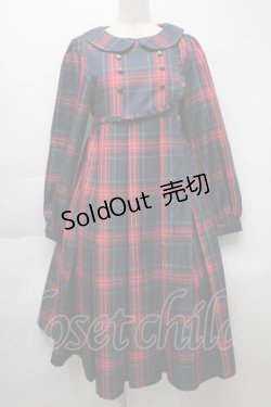 画像1: FLC / 皆方由衣コラボ MINA*タータンチェックワンピース   S-25-09-24-034-LO-OP-HR-ZS