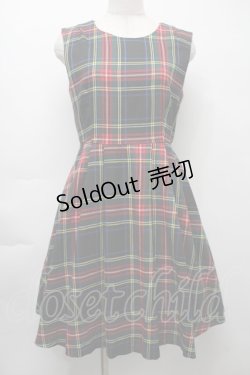 画像1: LOLITA / タータンチェックジャンパースカート   S-25-09-24-035-LO-OP-HR-ZS