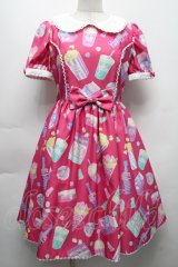 Angelic Pretty / Fancy Candyワンピース  ピンク S-25-09-24-037-AP-OP-AS-ZS