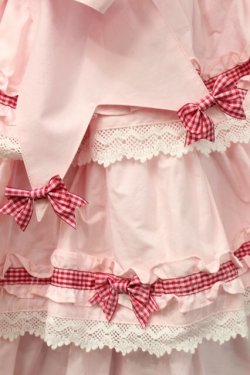 画像3: BABY,THE STARS SHINE BRIGHT / Flancesca Ribbonジャンパースカート  ピンク S-25-09-24-042-BA-JA-HR-ZS