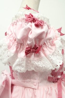 画像4: BABY,THE STARS SHINE BRIGHT / Flancesca Ribbonジャンパースカート  ピンク S-25-09-24-042-BA-JA-HR-ZS