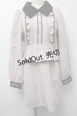 画像1: Honey Cinnamon / ペプラムワンピース  ピンク S-25-09-24-043-LO-OP-AS-ZS