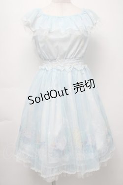 画像1: Secret Honey / チュールワンピース（アリエルver.)  サックス S-25-09-24-049-CA-OP-AS-ZS