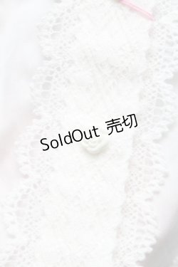 画像7: BABY,THE STARS SHINE BRIGHT / シェリルレーシィブラウス  白 S-25-09-24-004-BA-BL-HR-ZS