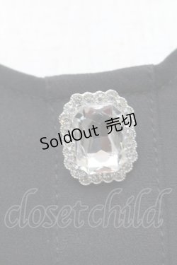 画像3: Ank Rouge / ビジュープリーツジャンパースカート  黒 S-25-09-24-054-CA-OP-HR-ZS