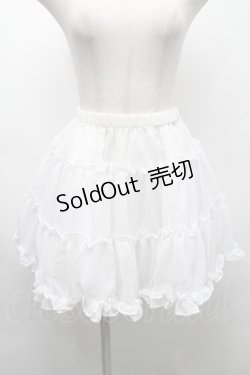 画像1: LOLITA / パニエ  白 S-25-09-24-057-LO-SK-AS-ZS